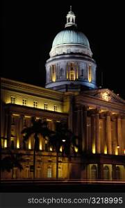 Capitol Building Lit Up