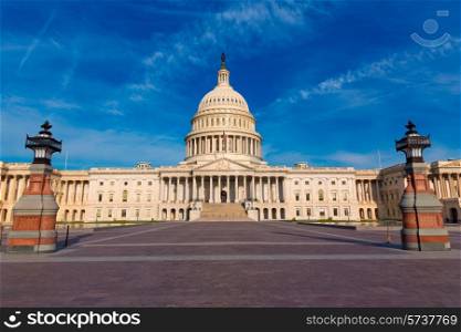 Capitol building Washington DC eastern facade USA US congress