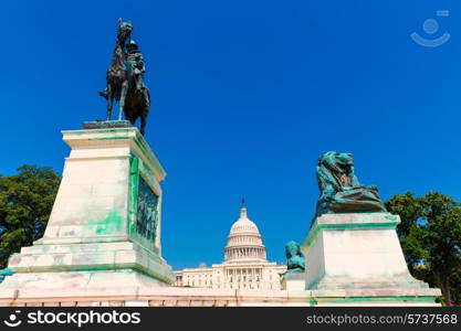 Capitol building Washington DC sunlight USA congress US