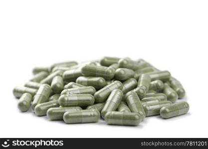 capsule pills isolated
