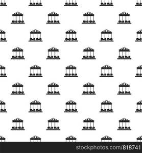 Car carousel pattern seamless vector repeat geometric for any web design. Car carousel pattern seamless vector