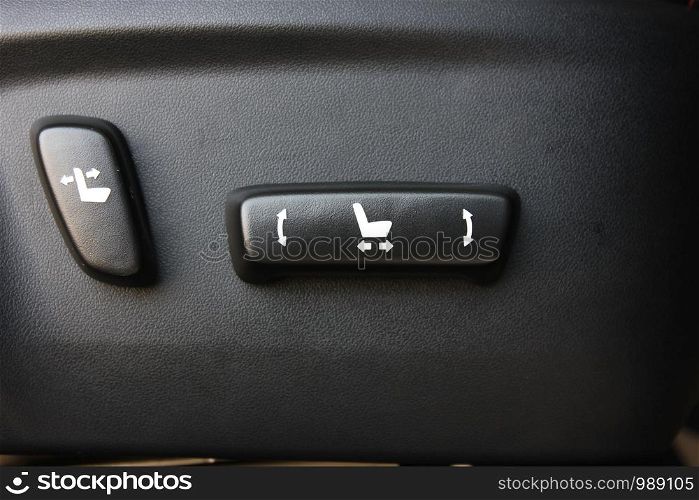 car electric seat button in new model,car interior