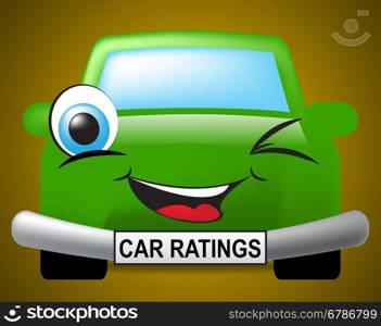 Car Ratings Showing Vehicles Auto And Ranking