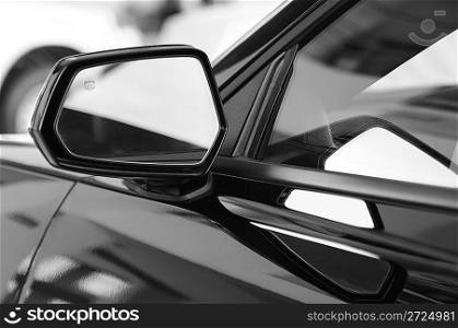Car side mirror.