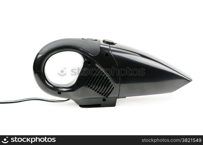car vacuum cleaner isolated on white background