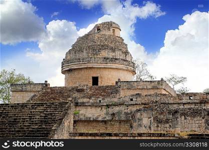 Caracol Mayan observatory Chichen Itza Mexico Yucatan