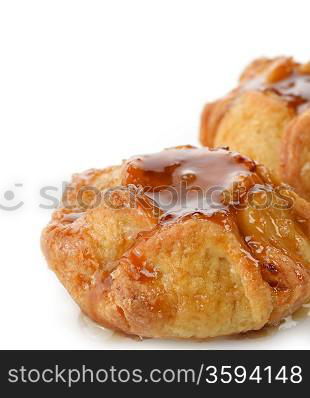 Caramel Apple Cakes ,Close Up