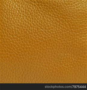 Caramel color genuine leather background