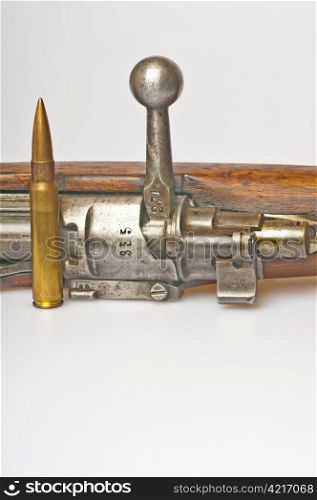 carbine with ammunition