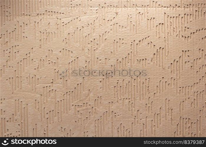 Cardboaard paper as background texture. Recycling concept and brown carton paper