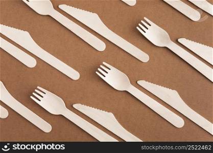 cardboard knife fork