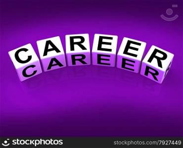 Career Blocks Referring to Professional and Work Life