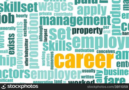 Career. Career Employment of Job in Recruitment Industry