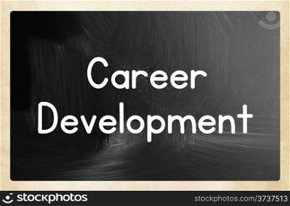 career development concept