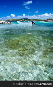 Caribbean sea and perfect sky