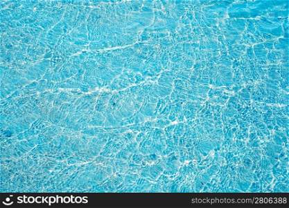 Caribbean transparent ripple beach turquoise water of white sand bottom