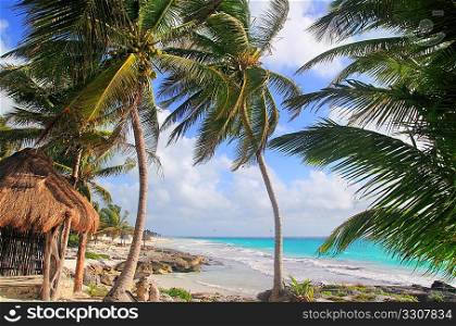 Caribbean Tulum Mexico tropical turquoise beach Mayan Riviera