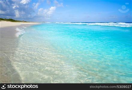 Caribbean turquoise beach clean waters and white sand