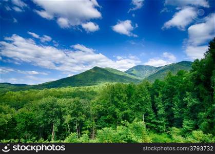 carlos campbell overlook in great smoky mountains