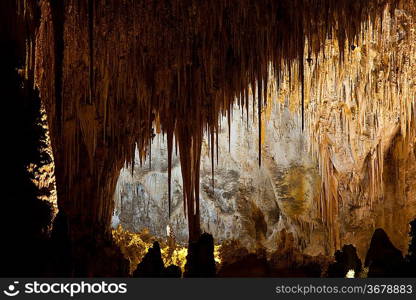 Carlsbad Caverns National Park in USA