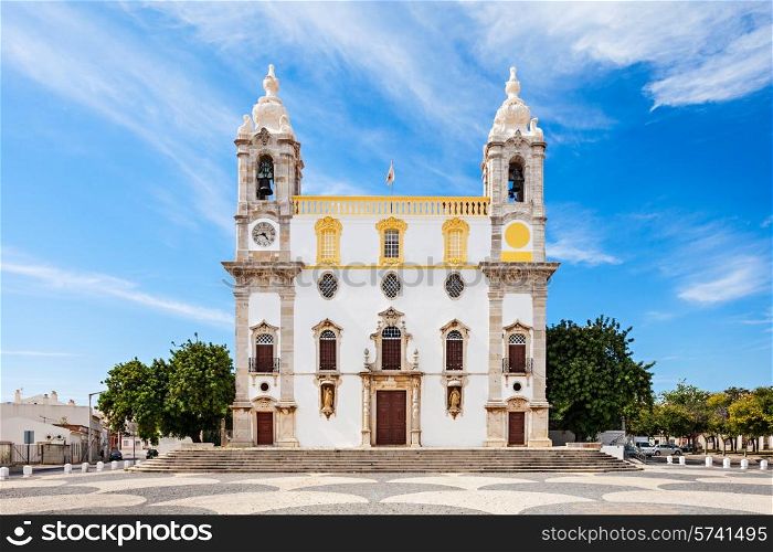 Carmo Church (Chapel of Bones) in Faro, Portugal
