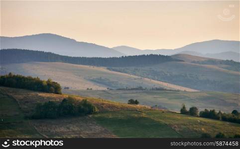 Carpathian hills