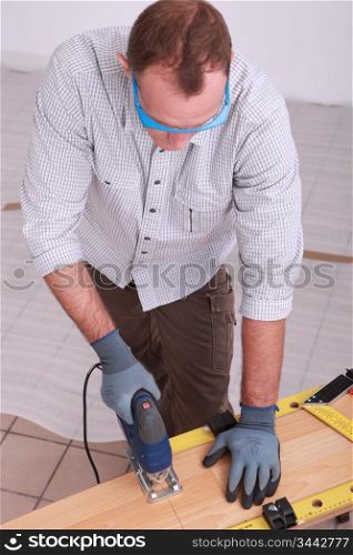 Carpenter respecting safety