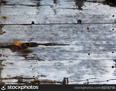 carpentry concept - old wooden boards on floor. old wooden boards on floor