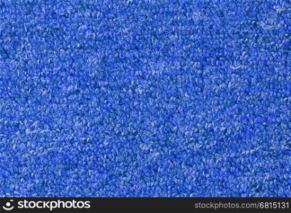 Carpet texture close-up, blue furry carpet texture background