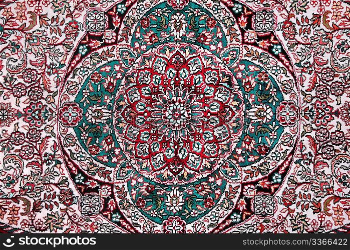 carpet with floral ornament