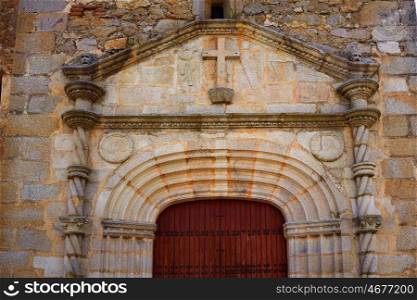 Carrascalejo church Nuestra senora Consolacion at Extremadura of Spain