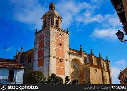 Carrion de los Condes church on the Way of Saint James at Palencia Spain