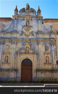 Carrion de los Condes church on the Way of Saint James at Palencia Spain