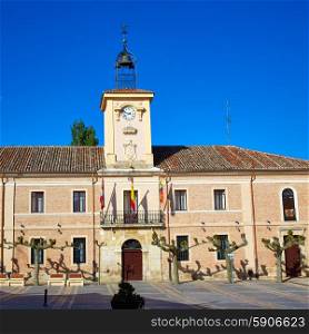Carrion de los Condes city hall by Way of Saint James at Palencia Spain