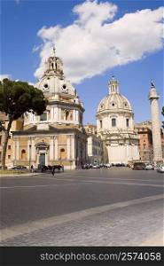 Cars parked in front of a monument, Vittorio Emanuele Monument, Piazza Venezia, Rome, Italy