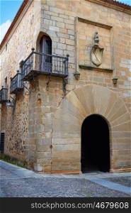 Carvajal Tower in Caceres at Extremadura of Spain
