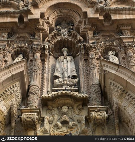 Carving on a Monastery Of San Francisco, Historic Centre of Lima, Lima, Peru