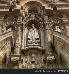 Carving on a Monastery Of San Francisco, Historic Centre of Lima, Lima, Peru
