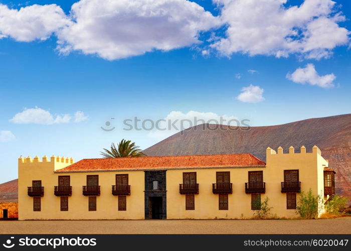 Casa de los Coroneles Fuerteventura La Oliva at Canary Islands of Spain