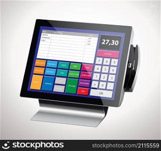 Cash register - modern device
