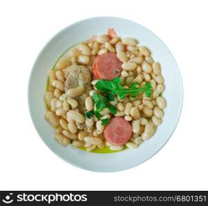 Cassoulet pur porc /Traditional French cuisine