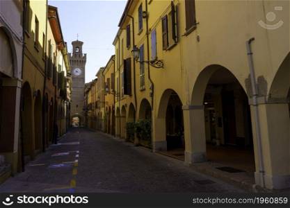 Castel San Pietro Terme, in Bologna province, Emilia-Romagna, Italy: historic city