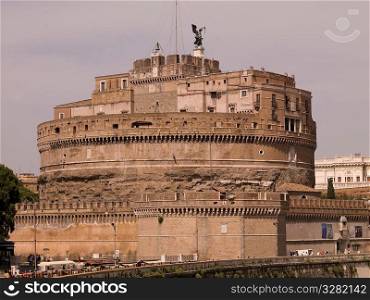 Castel Sant&acute;Angelo in Rome Italy