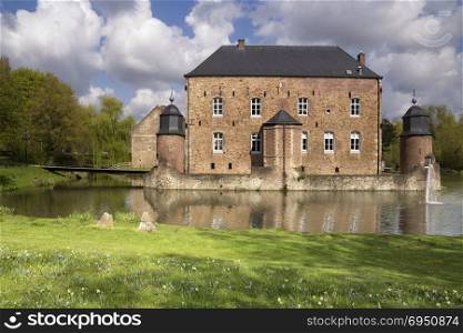 Castle Erenstein in Kerkrade. Castle Erenstein in the Anstel valley in the Dutch town Kerkrade