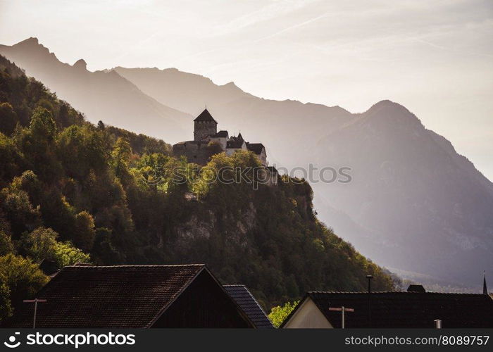 castle fortress liechtenstein vaduz