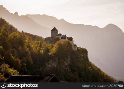 castle fortress liechtenstein vaduz