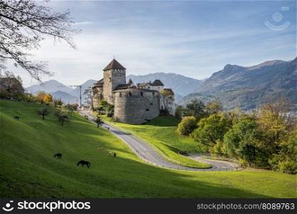 castle fortress liechtenstein vaduz
