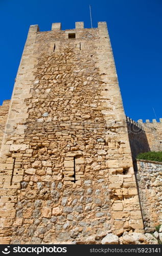 Castle of Capdepera. Majorca. Balearic Islands. Spain.