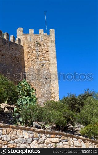 Castle of Capdepera. Majorca. Balearic Islands. Spain.