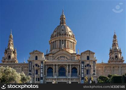 Catalonia National Museum of Art, National Palace, Montjuic hill, Barcelona, Spain